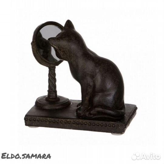 Статуэтка «Котенок у зеркала»