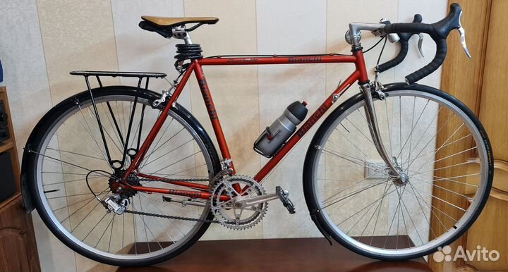 Итальянский шоссейный велосипед bianchi 80-х