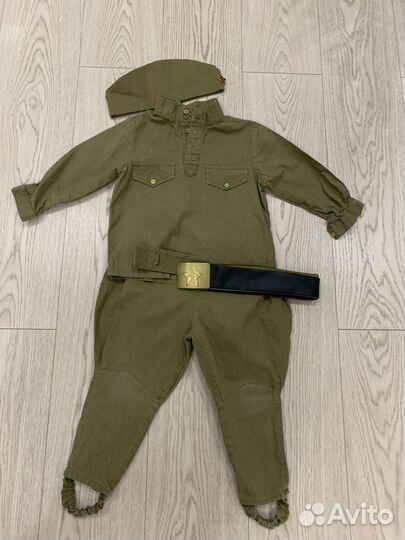 Костюм солдата на мальчика 2-4 лет
