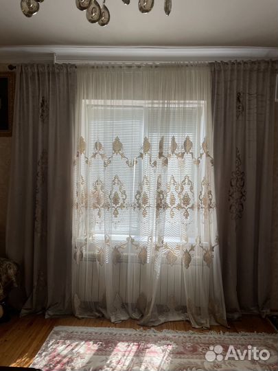 Шторы и тюль бу