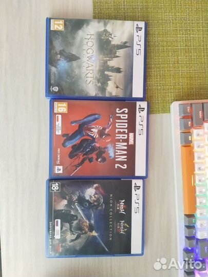 Sony PlayStation 5 с дисководом + игры