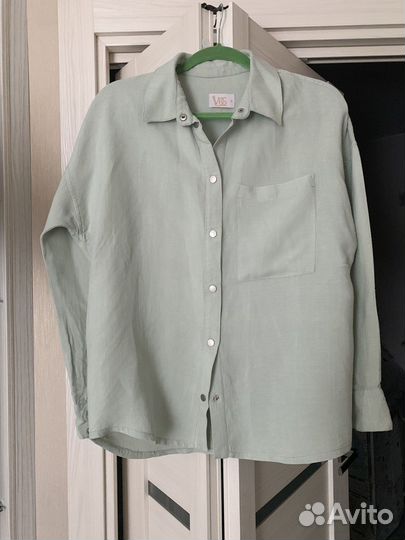 Рубашка изо льна новая