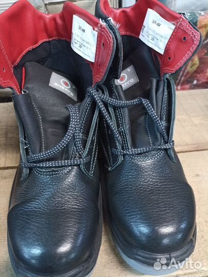 Ботинки кожаные рабочие новые