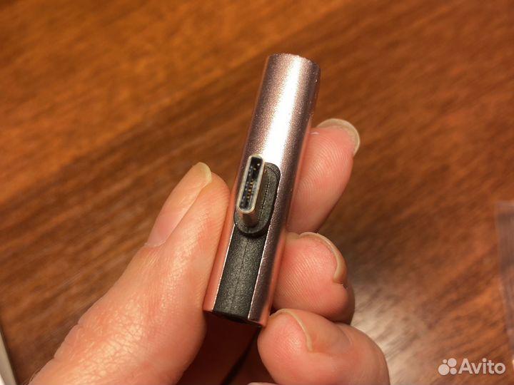 Адаптер-переходник USB Type-C розовый