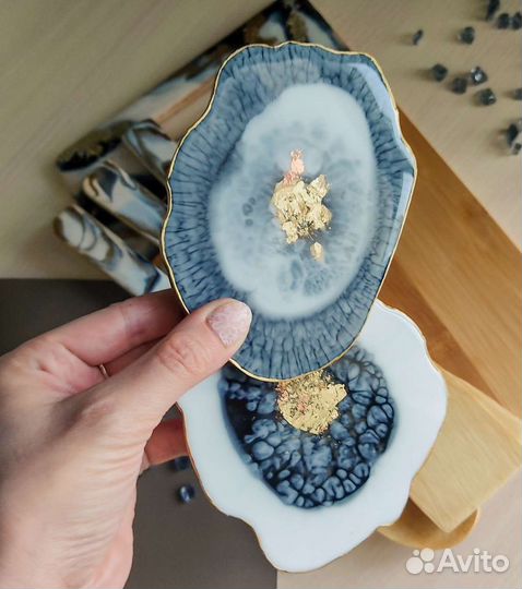 Разделочная доска. Подстаканники/костеры