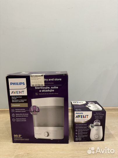 Стерилизатор avent и подогреватель для бутылочек