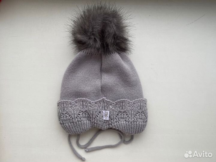 Зимняя шапка Чудо-кроха 50-52