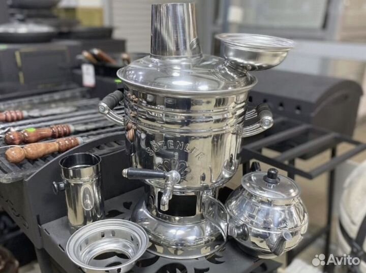 Дровяной самовар