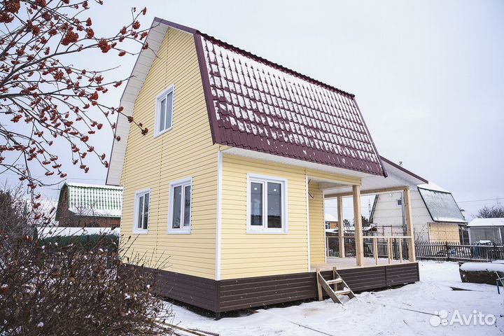 Каркасный дом 88 кв.м под чистовую отделку 7320