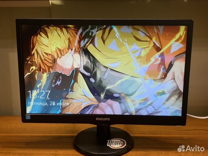 Монитор Philips 243v5LSB2 black