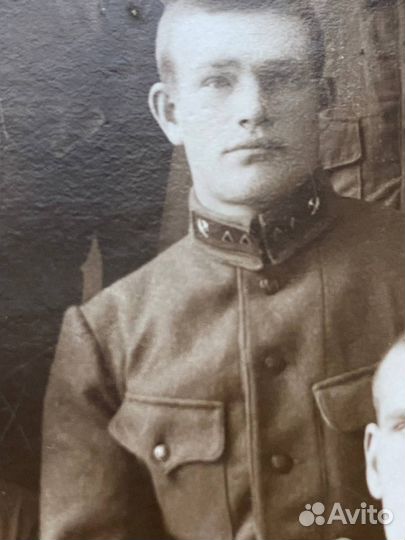 Старинные фотографии. Военные, Шифровки на петлица