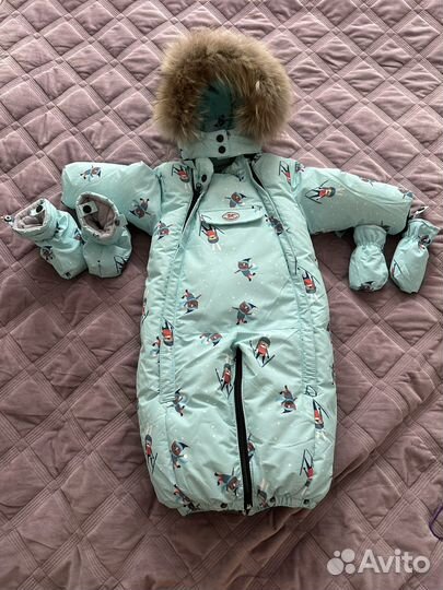 Детский зимний комбинезон