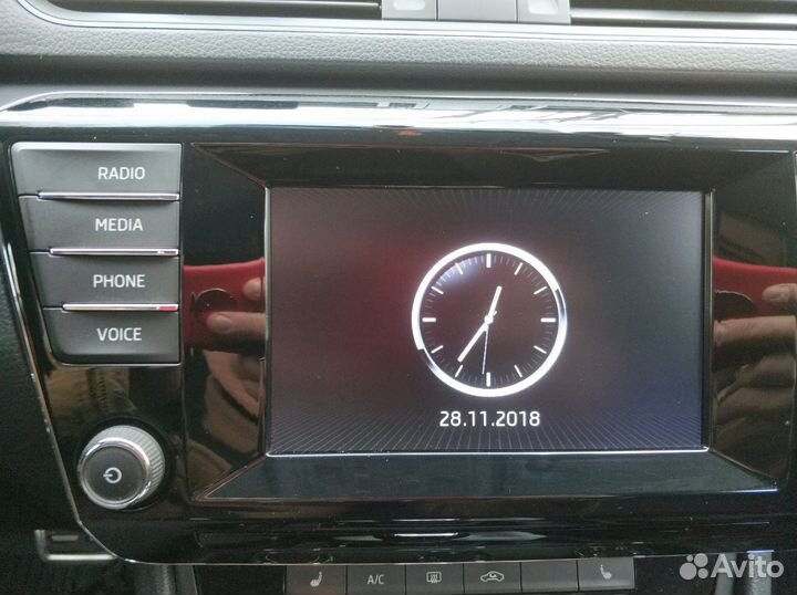 Монитор skoda superb 3