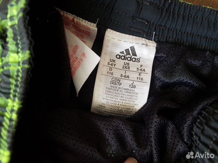 Шорты adidas оригинал 116