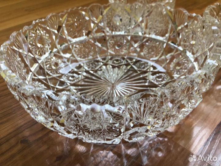 Хрустальный салатник