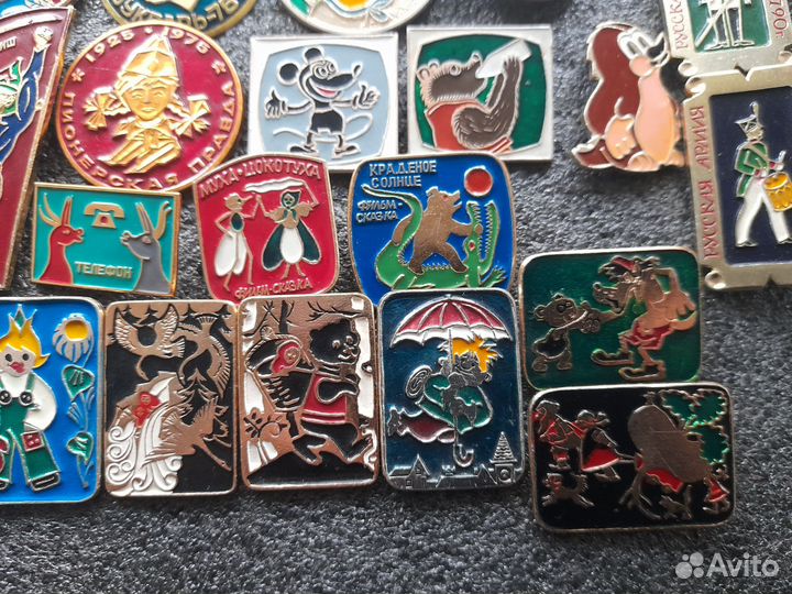 Детские значки СССР