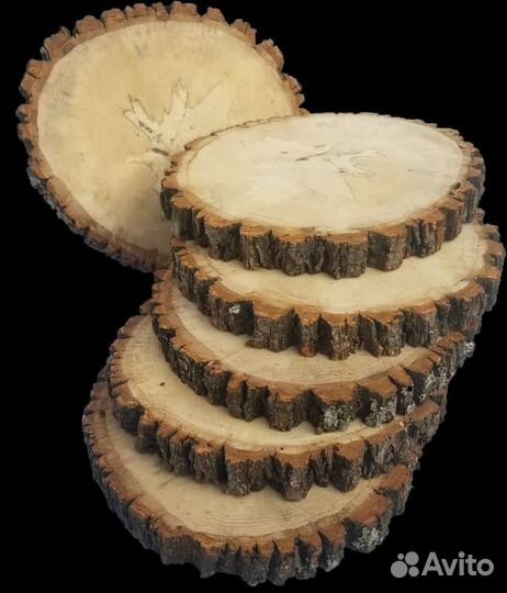 Большие спилы дерева. 35- 55 см