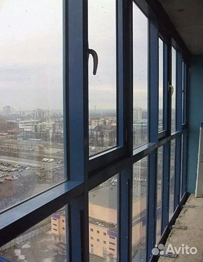 Окна алюминиевые в любое помещение