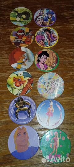 Фишки Сотки Кэпсы Чупа Кэпс и другие