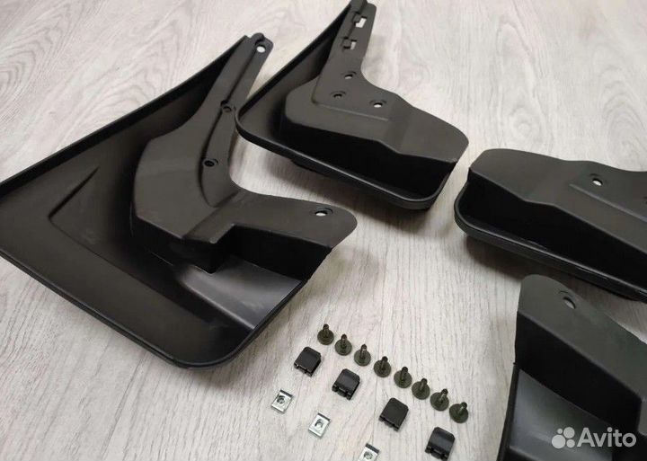 Брызговики Mercedes-Benz ML 2011-2015 (без порогов