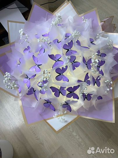 Букет из бабочек