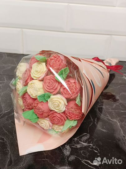 Съедобные букеты из шоколада