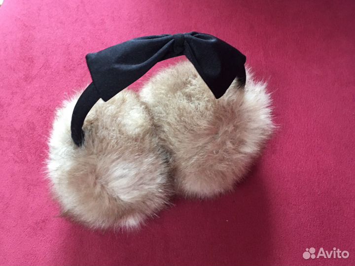 Меховые наушники