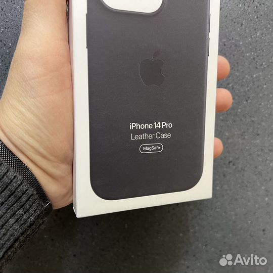 Чехол на iPhone 14 Pro, Кожа (Оригинал)