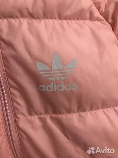 Пуховик adidas для девочки