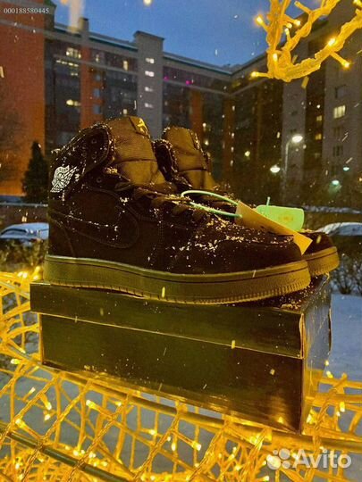 Кроссовки Nike Air Jordan тёплые (Арт.65466)