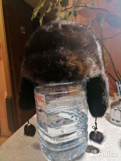 Шапка норковая женская