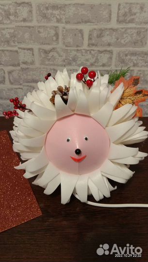 Светильник из изолона