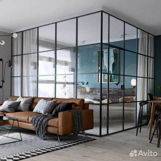 Лофт перегородки