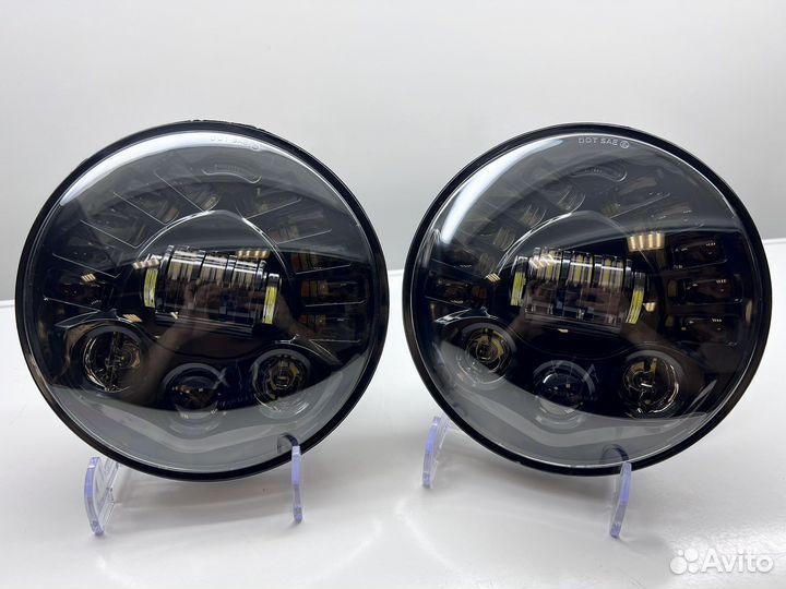 Светодиодные фары на ниву