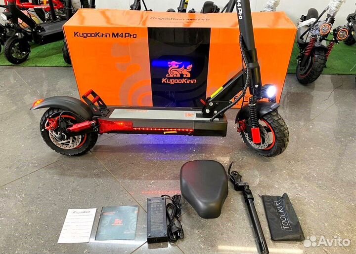 Электросамокат Kugoo Kirin M4 Pro 18Ah (2023)