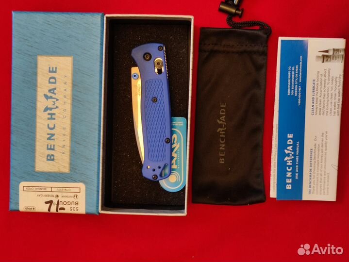 Нож, сталь S30V, HRC 60, рукоять G-10, чехол