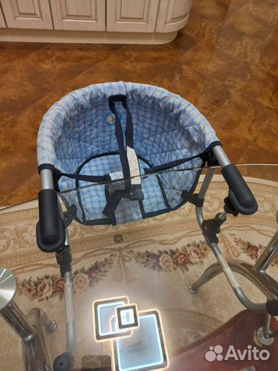 Складной портативный стул для кормления babideal