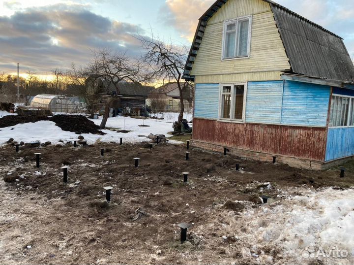 Винтовые сваи/ Фундамент на сваях