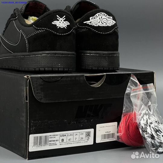 Nike Air Jordan 1 Low & Travis Scott (Арт.73890)