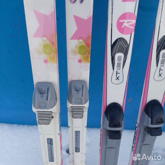 Лыжи беговые детские Sable SR 130,Rossignol xt 120