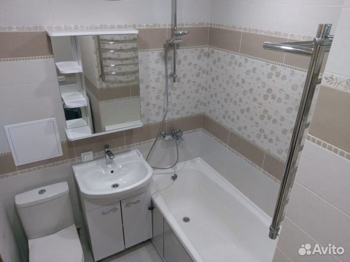 Ремонт санузла, ванных комнат, кафелеукладка