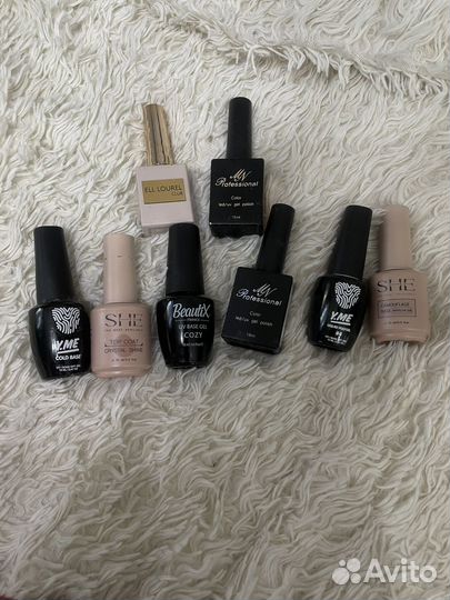 Гель-лаки/топы/базы/гели для ногтей