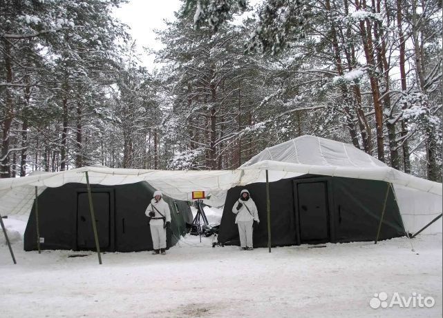 Палатки армейские на 5-70 человек