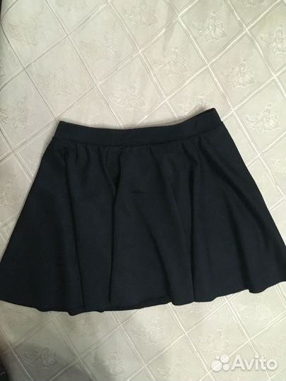 Гимнастический костюм, юбка, чешки для девочки