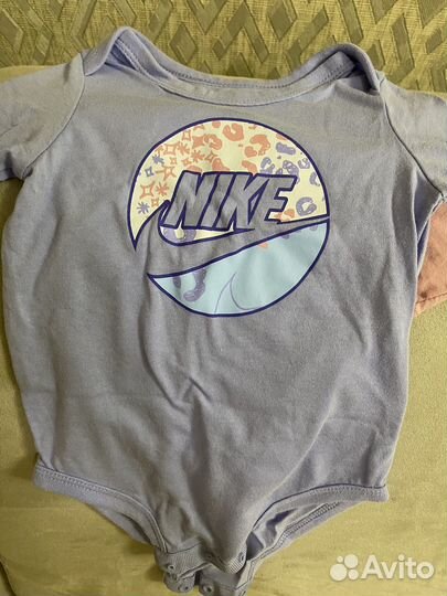 Боди nike для девочки 68-74