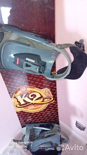 Сноуборд комплект мужской 158