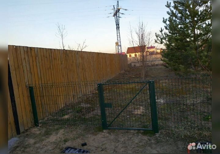 Сетка для забора 3d