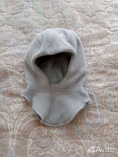 Шапка шлем для мальчика демисезонная