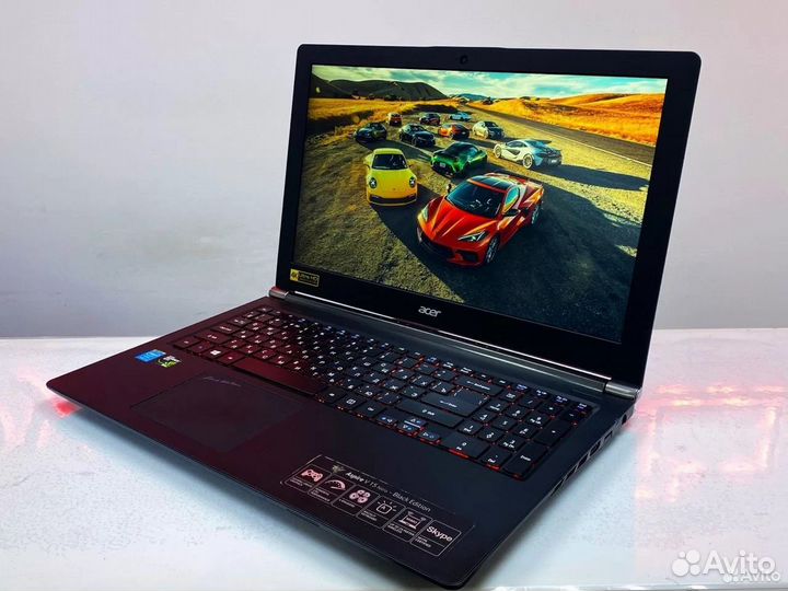 Ноутбук Acer 15.6 4K / GTX / SSD