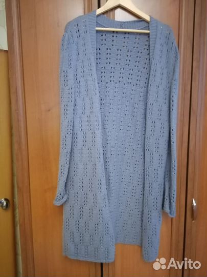 Кардиган женский длинный